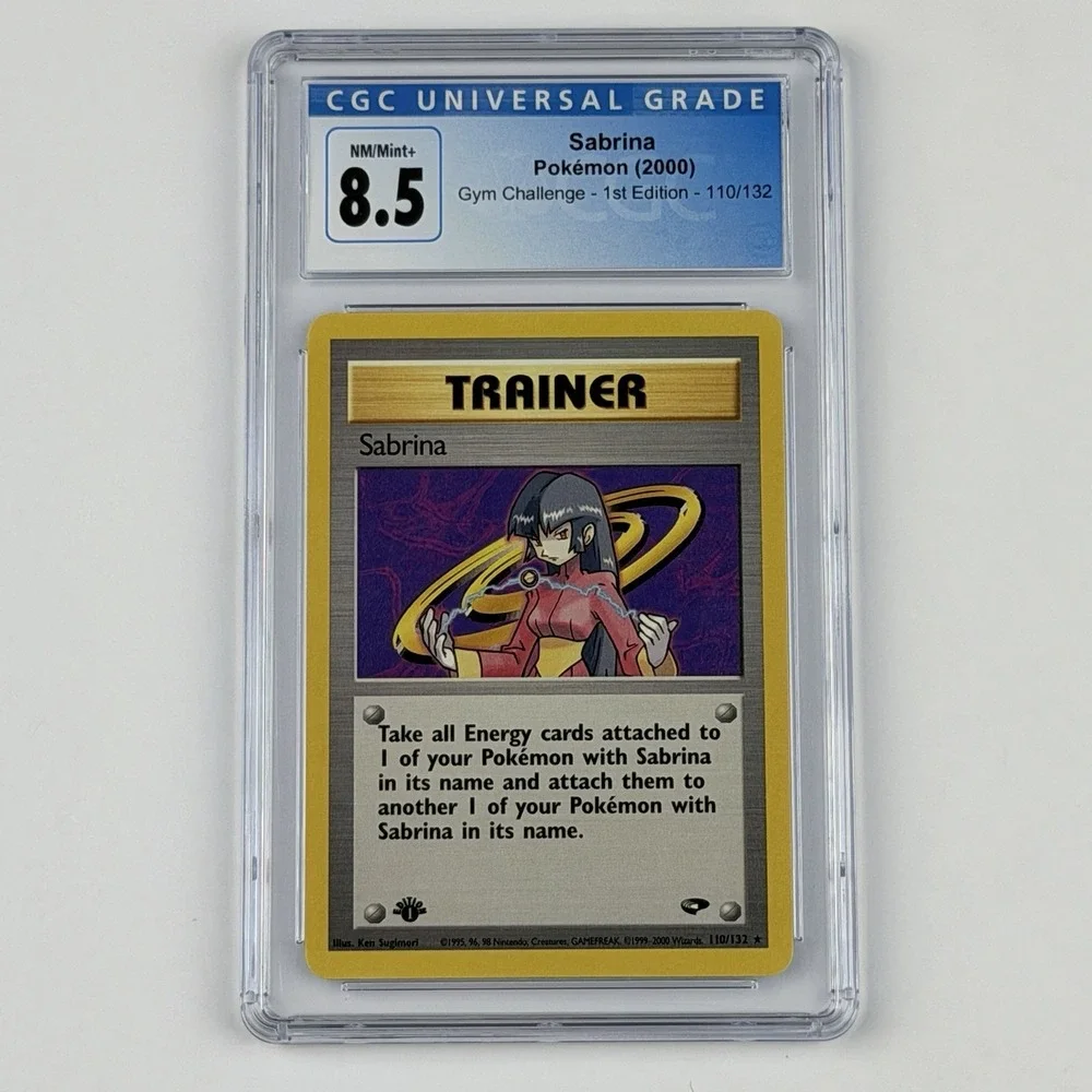 Pokemon | Toys | Sabrina 1132 1st Ed Cgc 85 Blue Label Tcg Pokemon 2000 Gym Challenge | Poshmark Pokemon | Toys | Sabrina 1132 1st Ed Cgc 85 Blue Label Tcg Pokemon 2000 Gym Challenge | Poshmark